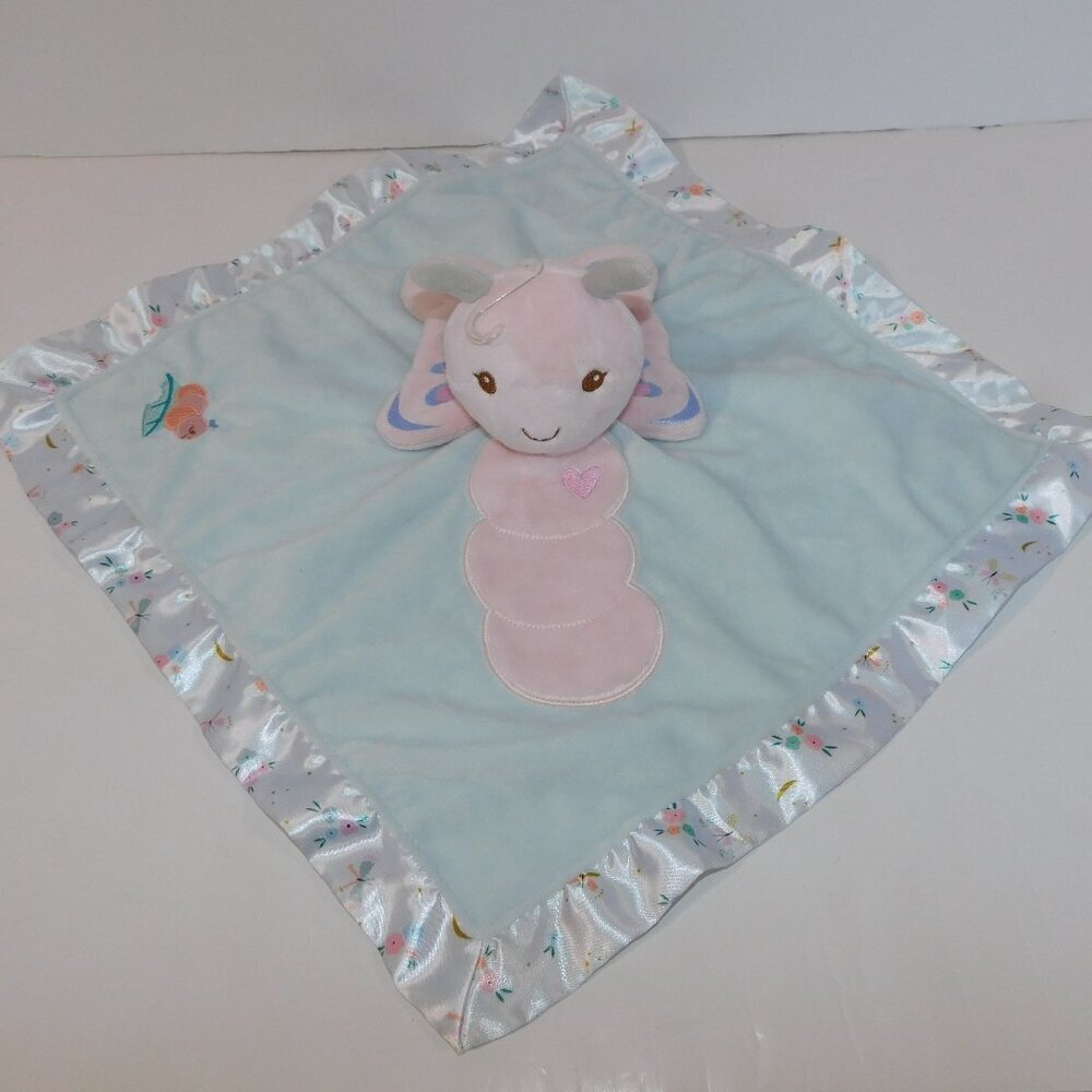 Douglas Bria Butterfly Security Blanket Lil Snuggler Plush Baby lovey Nunu NEW